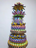 Sacred Lotus Wish Tower — Ancestral Tribute Offering承愿莲花塔祭祖